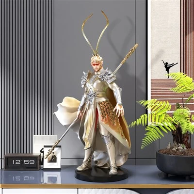 Swaying Cloak Wukong Statue